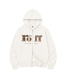 RANDOMOFF（ランダムオフ）の「ROEFF TYPE PLAY SPACE CHECK OVER FIT 2-WAY ZIP-UP (5color)（パーカー）」