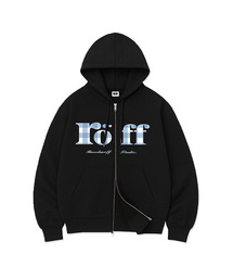 RANDOMOFF（ランダムオフ）の「ROEFF TYPE PLAY SPACE CHECK OVER FIT 2-WAY ZIP-UP (5color)（パーカー）」
