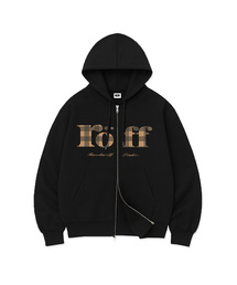 RANDOMOFF（ランダムオフ）の「ROEFF TYPE PLAY SPACE CHECK OVER FIT 2-WAY ZIP-UP (5color)（パーカー）」