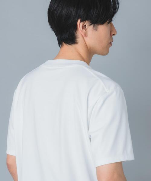 URBAN RESEARCH ROSSO MEN（アーバンリサーチロッソメン）の「『接触冷感/吸水速乾/UVカット』ハイクオリティドレスTシャツ（Tシャツ/カットソー・メンズ・ネイビー/ライトグレー/ホワイト/ブラック・SMALL/X-LARGE/LARGE/MEDIUM）」の14枚目の写真