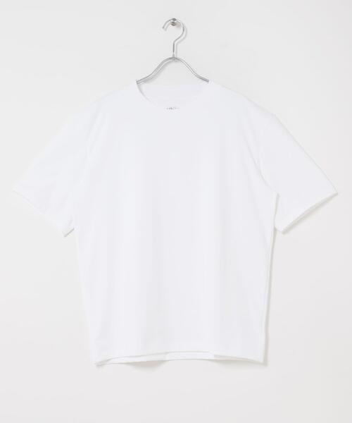 URBAN RESEARCH ROSSO MEN(アーバンリサーチロッソメン)の「『接触冷感/吸水速乾/UVカット』ハイクオリティドレスTシャツ(Tシャツ/カットソー・メンズ・ネイビー/ライトグレー/ホワイト/ブラック・SMALL/X-LARGE/LARGE/MEDIUM)」の14枚目の写真