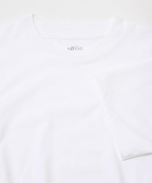 URBAN RESEARCH ROSSO MEN(アーバンリサーチロッソメン)の「『接触冷感/吸水速乾/UVカット』ハイクオリティドレスTシャツ(Tシャツ/カットソー・メンズ・ネイビー/ライトグレー/ホワイト/ブラック・SMALL/X-LARGE/LARGE/MEDIUM)」の15枚目の写真