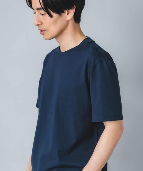 URBAN RESEARCH ROSSO MEN(アーバンリサーチロッソメン)の「『接触冷感/吸水速乾/UVカット』ハイクオリティドレスTシャツ(Tシャツ/カットソー・メンズ・ネイビー/ライトグレー/ホワイト/ブラック・SMALL/X-LARGE/LARGE/MEDIUM)」の17枚目の写真