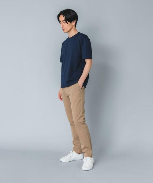 URBAN RESEARCH ROSSO MEN(アーバンリサーチロッソメン)の「『接触冷感/吸水速乾/UVカット』ハイクオリティドレスTシャツ(Tシャツ/カットソー・メンズ・ネイビー/ライトグレー/ホワイト/ブラック・SMALL/X-LARGE/LARGE/MEDIUM)」の21枚目の写真