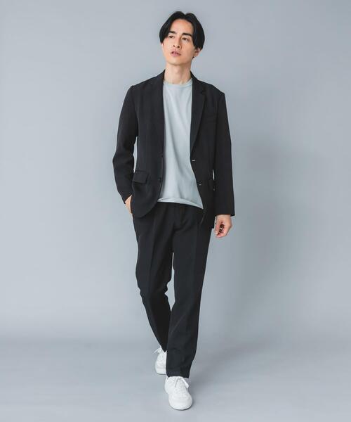 URBAN RESEARCH ROSSO MEN（アーバンリサーチロッソメン）の「『接触冷感/吸水速乾/UVカット』ハイクオリティドレスTシャツ（Tシャツ/カットソー・メンズ・ネイビー/ライトグレー/ホワイト/ブラック・SMALL/X-LARGE/LARGE/MEDIUM）」の5枚目の写真