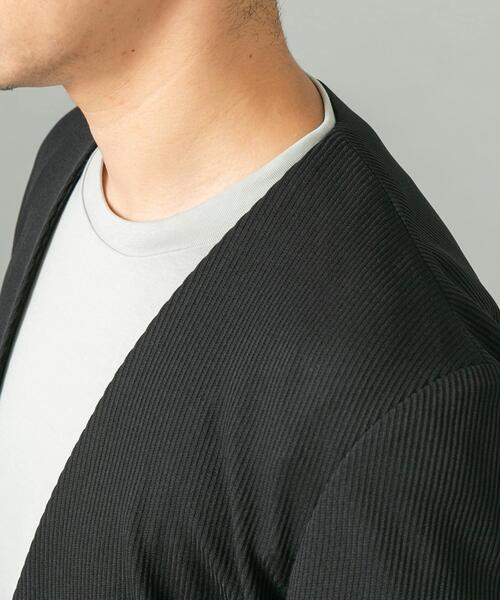 URBAN RESEARCH ROSSO MEN（アーバンリサーチロッソメン）の「『接触冷感/吸水速乾/UVカット』ハイクオリティドレスTシャツ（Tシャツ/カットソー・メンズ・ネイビー/ライトグレー/ホワイト/ブラック・SMALL/X-LARGE/LARGE/MEDIUM）」の8枚目の写真