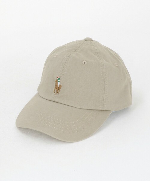 POLO RALPH LAUREN（ポロ ラルフ ローレン）の「＜POLO RALPH LAUREN＞ロゴ キャップ（キャップ・メンズ・ベージュ・FREE）」の14枚目の写真