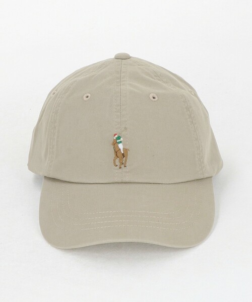 POLO RALPH LAUREN（ポロ ラルフ ローレン）の「＜POLO RALPH LAUREN＞ロゴ キャップ（キャップ・メンズ・ベージュ・FREE）」の13枚目の写真