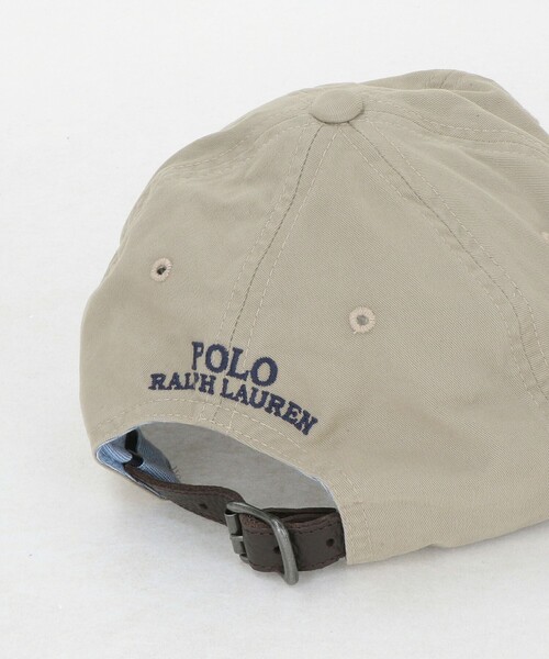 POLO RALPH LAUREN（ポロ ラルフ ローレン）の「＜POLO RALPH LAUREN＞ロゴ キャップ（キャップ・メンズ・ベージュ・FREE）」の8枚目の写真