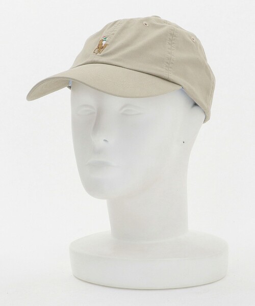 POLO RALPH LAUREN（ポロ ラルフ ローレン）の「＜POLO RALPH LAUREN＞ロゴ キャップ（キャップ・メンズ・ベージュ・FREE）」の3枚目の写真
