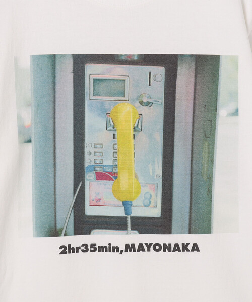 TANGTANG（タンタン）の「TANGTANG | 半袖Tシャツ GASATANG 2h35min,MAYONAKA WOMEN（Tシャツ/カットソー・レディース・ホワイト・S）」の7枚目の写真