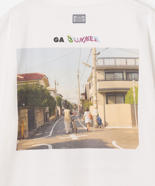 TANGTANG（タンタン）の「TANGTANG | 半袖Tシャツ GASATANG 2h35min,MAYONAKA WOMEN（Tシャツ/カットソー・レディース・ホワイト・S）」の8枚目の写真