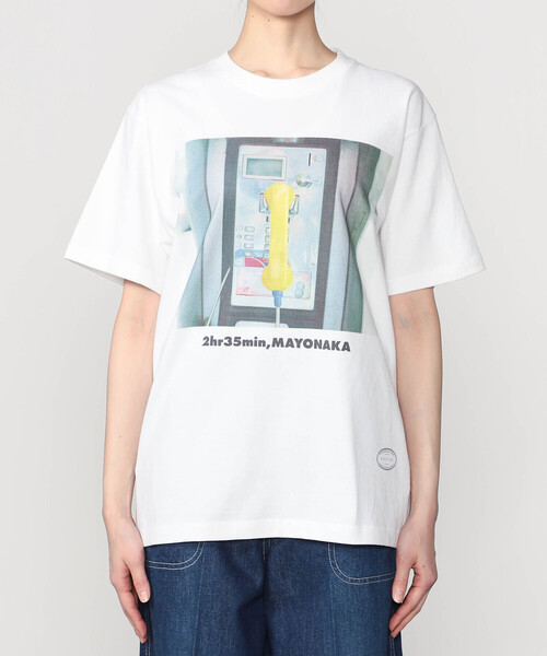 TANGTANG（タンタン）の「TANGTANG | 半袖Tシャツ GASATANG 2h35min,MAYONAKA WOMEN（Tシャツ/カットソー・レディース・ホワイト・S）」の10枚目の写真