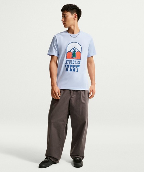 NIKE(ナイキ)の「ナイキ スポーツウェア メンズ Tシャツ / Nike Sportswear Men's T-Shirt IR6456-407 Hydrogen Blue(Tシャツ/カットソー・メンズ・クリアブルー・S/M/L/2XL/XL)」の4枚目の写真