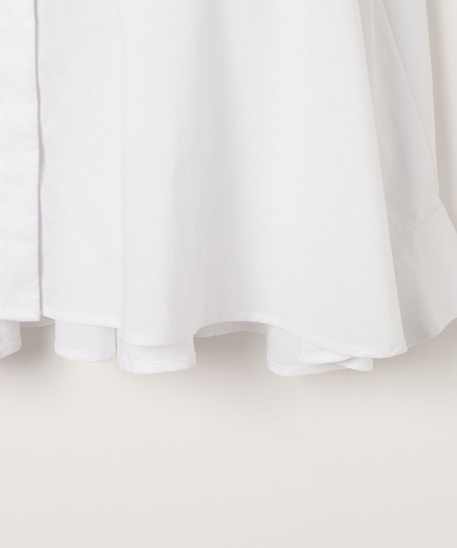 HEREIAM(ヘレイアム)の「【HEREIAM】テックリネンペプラムシャツ(シャツ/ブラウス・レディース・スカイブルー/ブラック/モカ・FREE)」の16枚目の写真