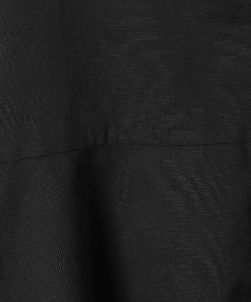 HEREIAM(ヘレイアム)の「【HEREIAM】テックリネンペプラムシャツ(シャツ/ブラウス・レディース・スカイブルー/ブラック/モカ・FREE)」の20枚目の写真