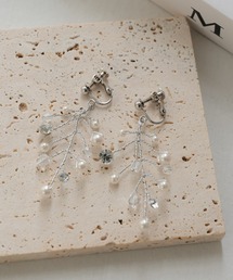 haremode（ハレモード）の「ドレスアクセサリー グランブランチビジューイヤリング（イヤリング）」