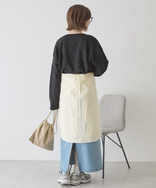 AMERICAN HOLIC（アメリカンホリック）の「総レースプルオーバー（Tシャツ/カットソー・レディース・カーキ/ブラック/アイボリー/オレンジ・M/L）」の15枚目の写真