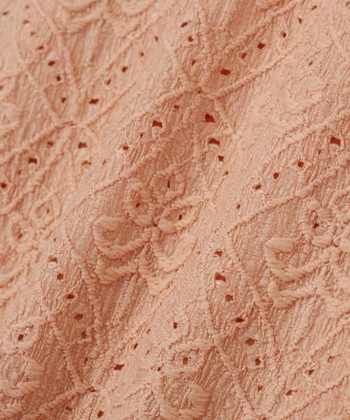 AMERICAN HOLIC（アメリカンホリック）の「総レースプルオーバー（Tシャツ/カットソー・レディース・カーキ/ブラック/アイボリー/オレンジ・M/L）」の18枚目の写真