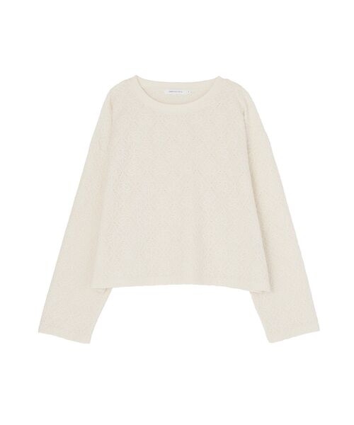 AMERICAN HOLIC（アメリカンホリック）の「総レースプルオーバー（Tシャツ/カットソー・レディース・カーキ/ブラック/アイボリー/オレンジ・M/L）」の20枚目の写真