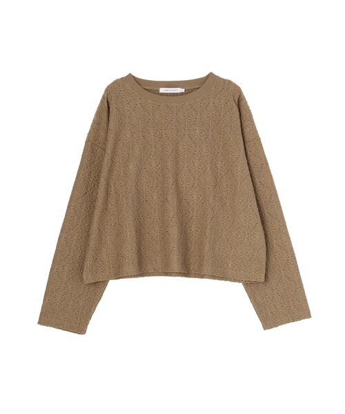 AMERICAN HOLIC(アメリカンホリック)の「総レースプルオーバー(Tシャツ/カットソー・レディース・カーキ/ブラック/アイボリー/オレンジ・M/L)」の17枚目の写真