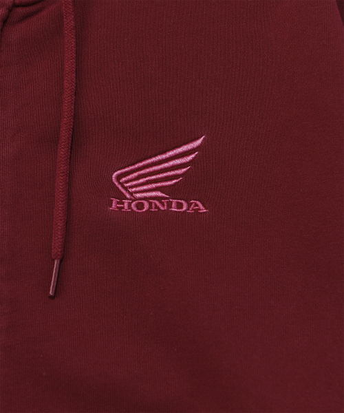 PHYPS MOTORCYCLE(フィップスモーターサイクル)の「Pigment Hoodie Zip-Up Burgundy(パーカー・レディース・その他・SMALL/MEDIUM/LARGE/X-LARGE)」の3枚目の写真