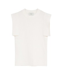 SQUARE SLEEVE KNIT TOPS