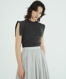 CLANE（クラネ）の「SQUARE SLEEVE KNIT TOPS（ニット/セーター）」