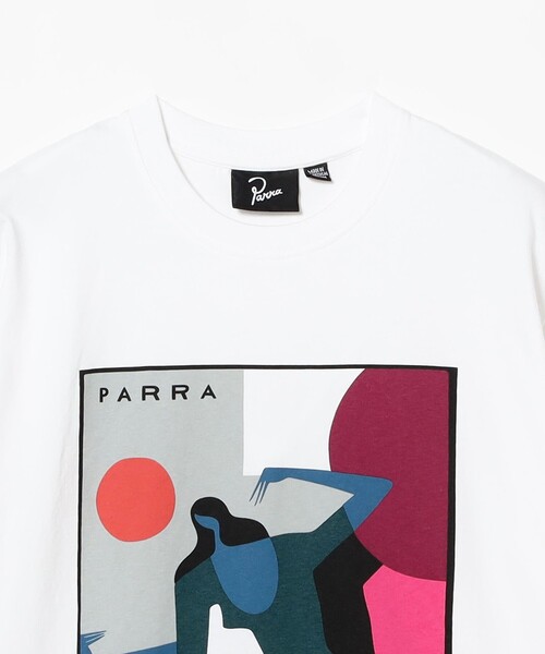 By Parra(バイパラ)の「by Parra / Ball to the face t-shirt(Tシャツ/カットソー・メンズ・ホワイト・M/L/XL)」の3枚目の写真