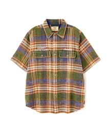 AVIREX | 《AVIREX × UNIVERSAL OVERALL》POSTAL FLANNEL SHIRT / ポスタル フランネルシャツ / アヴィレックス / ユニバーサルオーバーオール(シャツ/ブラウス)
