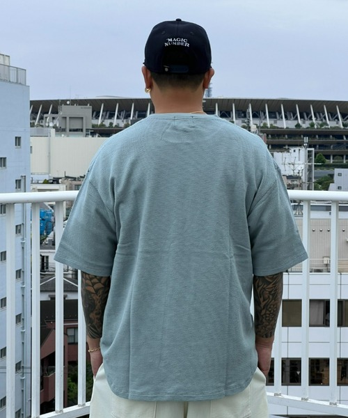 PENDLETON(ペンドルトン)の「【PENDLETON】S/S Pique EMB Tee(Tシャツ/カットソー・メンズ・ブルー/グレー系その他・LARGE/MEDIUM)」の6枚目の写真