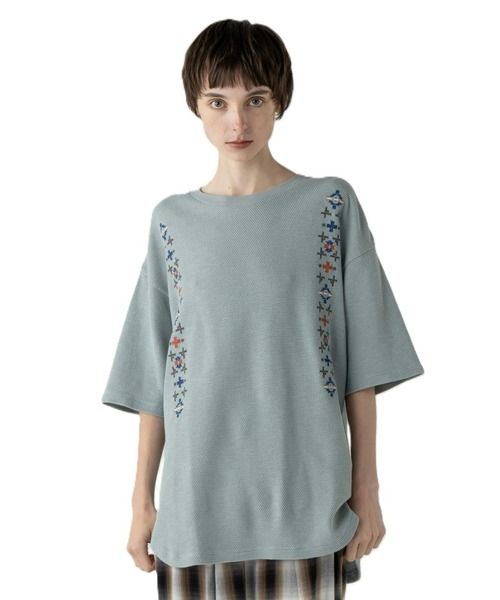 PENDLETON(ペンドルトン)の「【PENDLETON】S/S Pique EMB Tee(Tシャツ/カットソー・メンズ・ブルー/グレー系その他・LARGE/MEDIUM)」の14枚目の写真