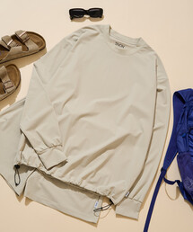 FREAK'S STORE（フリークスストア）の「限定展開 TAION × FREAK'S STORE/タイオン <UVカット・吸水速乾・接触冷感・抗菌・ストレッチ>別注 ロング スリーブ トップス ショーツ セットアップ（セットアップ）」