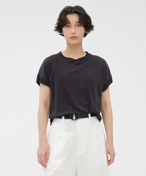 LINEN JERSEY TOP（Tシャツ/カットソー）｜MARGARET HOWELL