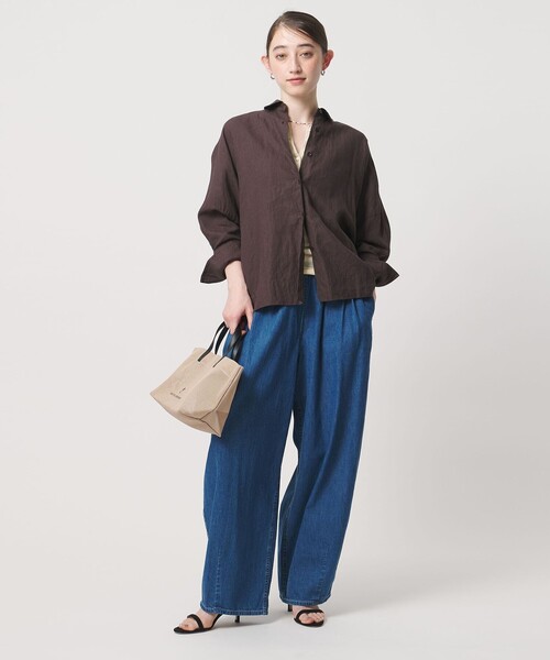 UNITED ARROWS(ユナイテッドアローズ)の「コンビ メッシュ トートバッグ L(トートバッグ・レディース・ブラック/グレー系/ベージュ/ネイビー・FREE)」の5枚目の写真