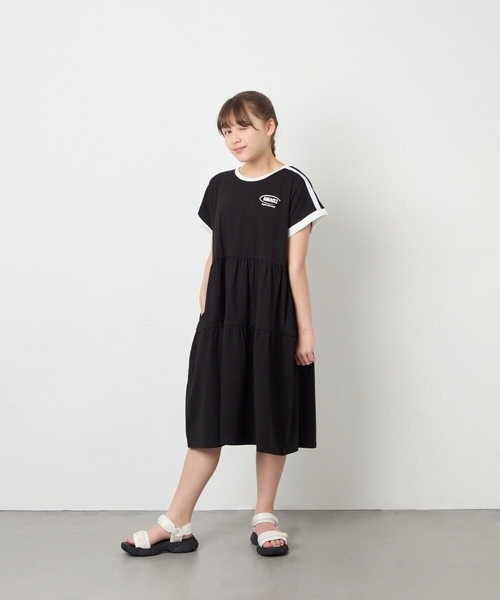 a.v.v(アーヴェヴェ)の「【20-24cm】厚底スポサン(サンダル・キッズ・アイボリー/ブラック・21/20/22/23/24)」の14枚目の写真