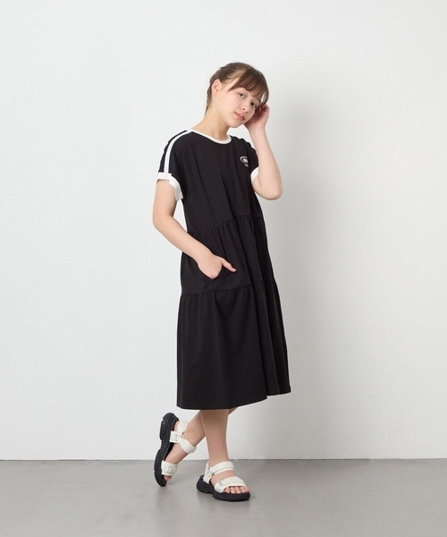 a.v.v(アーヴェヴェ)の「【20-24cm】厚底スポサン(サンダル・キッズ・アイボリー/ブラック・21/20/22/23/24)」の15枚目の写真