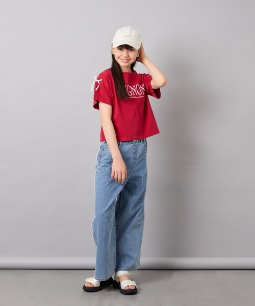 a.v.v(アーヴェヴェ)の「【20-24cm】厚底スポサン(サンダル・キッズ・アイボリー/ブラック・21/20/22/23/24)」の16枚目の写真