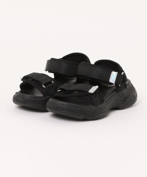 a.v.v(アーヴェヴェ)の「【20-24cm】厚底スポサン(サンダル・キッズ・アイボリー/ブラック・21/20/22/23/24)」の10枚目の写真