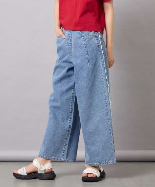 a.v.v(アーヴェヴェ)の「【20-24cm】厚底スポサン(サンダル・キッズ・アイボリー/ブラック・21/20/22/23/24)」の6枚目の写真