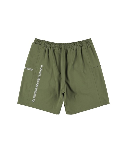 FLASH PACKER(フラッシュパッカー)の「ストレッチナイロン/ギアショーツ(その他パンツ・メンズ・オリーブ/ブラック・XL/M/L)」の11枚目の写真