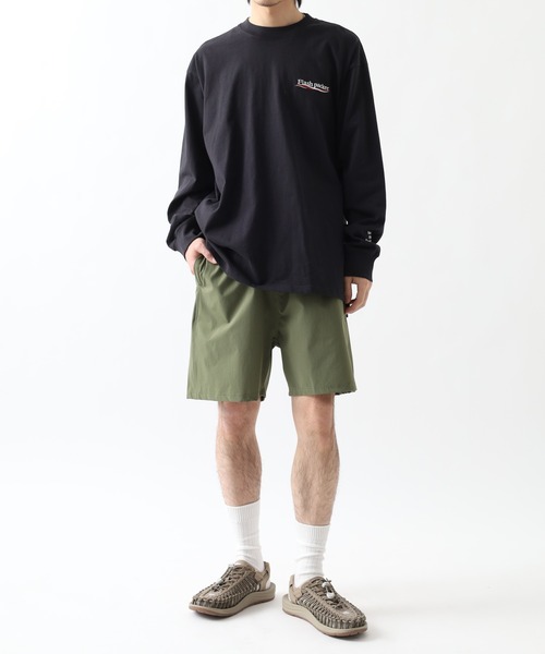 FLASH PACKER(フラッシュパッカー)の「ストレッチナイロン/ギアショーツ(その他パンツ・メンズ・オリーブ/ブラック・XL/M/L)」の13枚目の写真