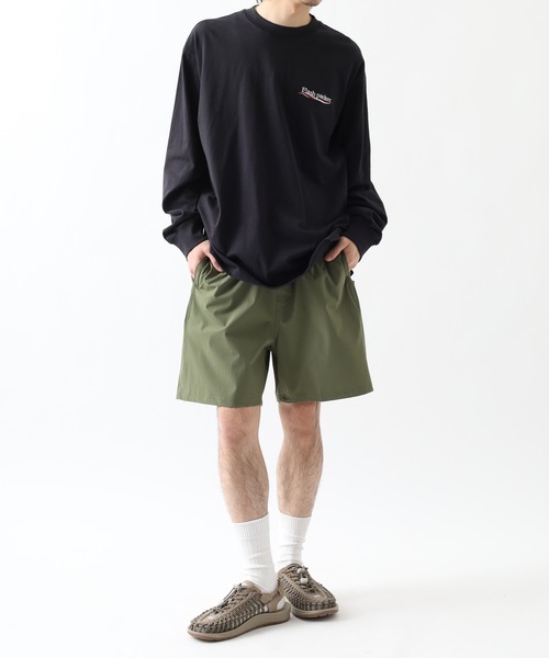 FLASH PACKER(フラッシュパッカー)の「ストレッチナイロン/ギアショーツ(その他パンツ・メンズ・オリーブ/ブラック・XL/M/L)」の14枚目の写真