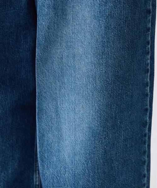 JOHN LAWRENCE SULLIVAN(ジョンローレンスサリバン)の「【JOHN LAWRENCE SULLIVAN/ジョンローレンスサリバン】WASHED DENIM WIDE PANTS (SHORT LENGTH)/ウォッシュドデニムワイドパンツ(デニムパンツ・レディース・ブラック/インディゴブルー・S/M)」の11枚目の写真