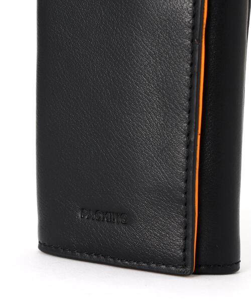 PACKING(パッキング)の「PACKING/パッキング NEW LEATHER WALLET ニューレザーウォレット PA-062(財布・メンズ・オレンジ/イエロー・FREE)」の7枚目の写真