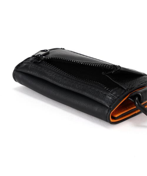 PACKING(パッキング)の「PACKING/パッキング NEW LEATHER WALLET ニューレザーウォレット PA-062(財布・メンズ・オレンジ/イエロー・FREE)」の9枚目の写真