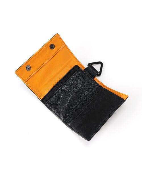 PACKING(パッキング)の「PACKING/パッキング NEW LEATHER WALLET ニューレザーウォレット PA-062(財布・メンズ・オレンジ/イエロー・FREE)」の12枚目の写真