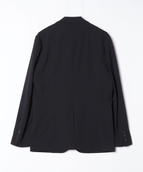 1 piu 1 uguale 3(ウノピゥウノウグァーレトレ)の「SWING EASY JACKET (CENTER VENT) BODY SHELL 2WAY STRETCH(テーラードジャケット・メンズ・ブラック/ホワイト・LARGE)」の5枚目の写真