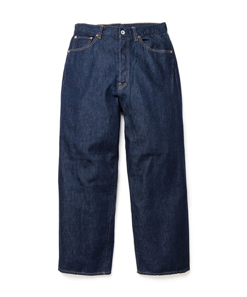 MR.OLIVE（ミスターオリーブ）の「10oz NATURAL SLUB DENIM / WIDE STRIGHT PANTS /M263103（デニムパンツ・メンズ・ブラック/インディゴブルー・SMALL/LARGE/MEDIUM）」の9枚目の写真