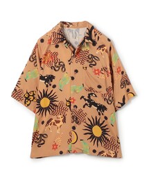 m's braque（エムズブラック）の「【別注】m's braque ポリエステル オープンカラー ハーフスリーブシャツ（シャツ/ブラウス）」